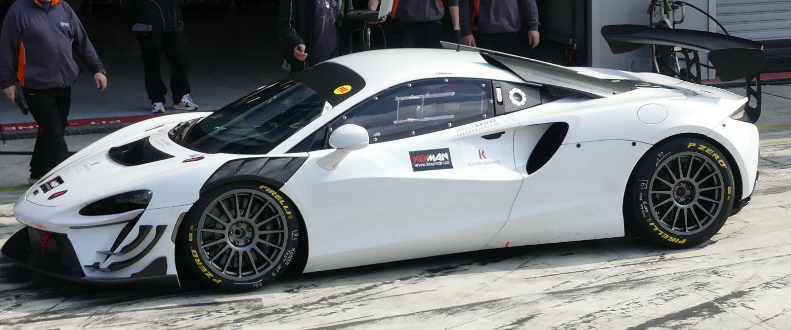 Patrick Schober McLaren Test