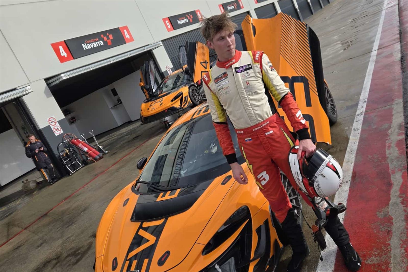 Patrick Schober McLaren Test