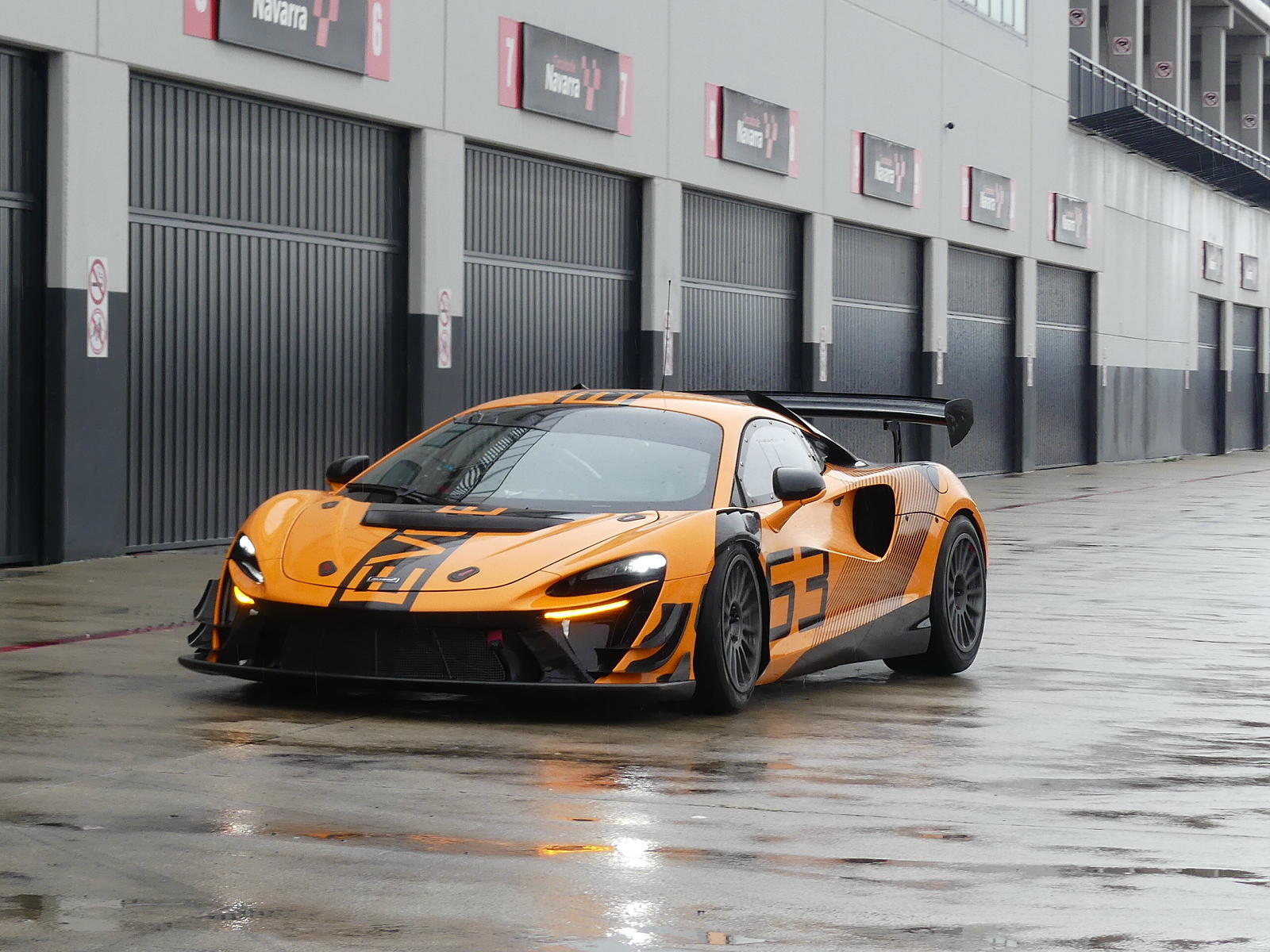 Patrick Schober McLaren Test